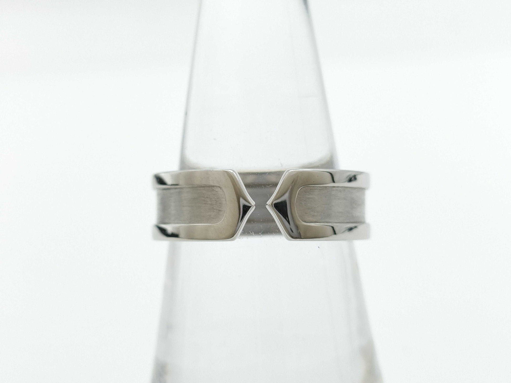 Cartier C2 #55 WG 750 7.8g Ring 