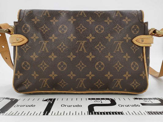 LOUIS VUITTON Louis Vuitton Shoulder Bag M40027 Hudson PM Brown DU0056