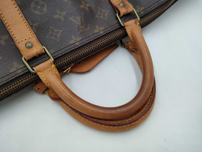 LOUIS VUITTON Monogram Keepall Boston Bag