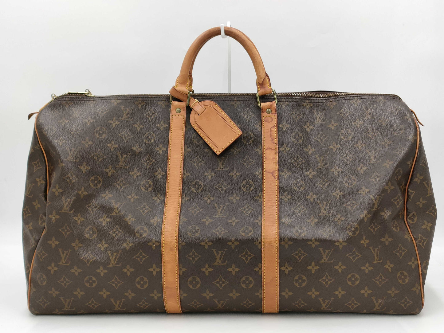 LOUIS VUITTON Monogram Keepall Boston Bag