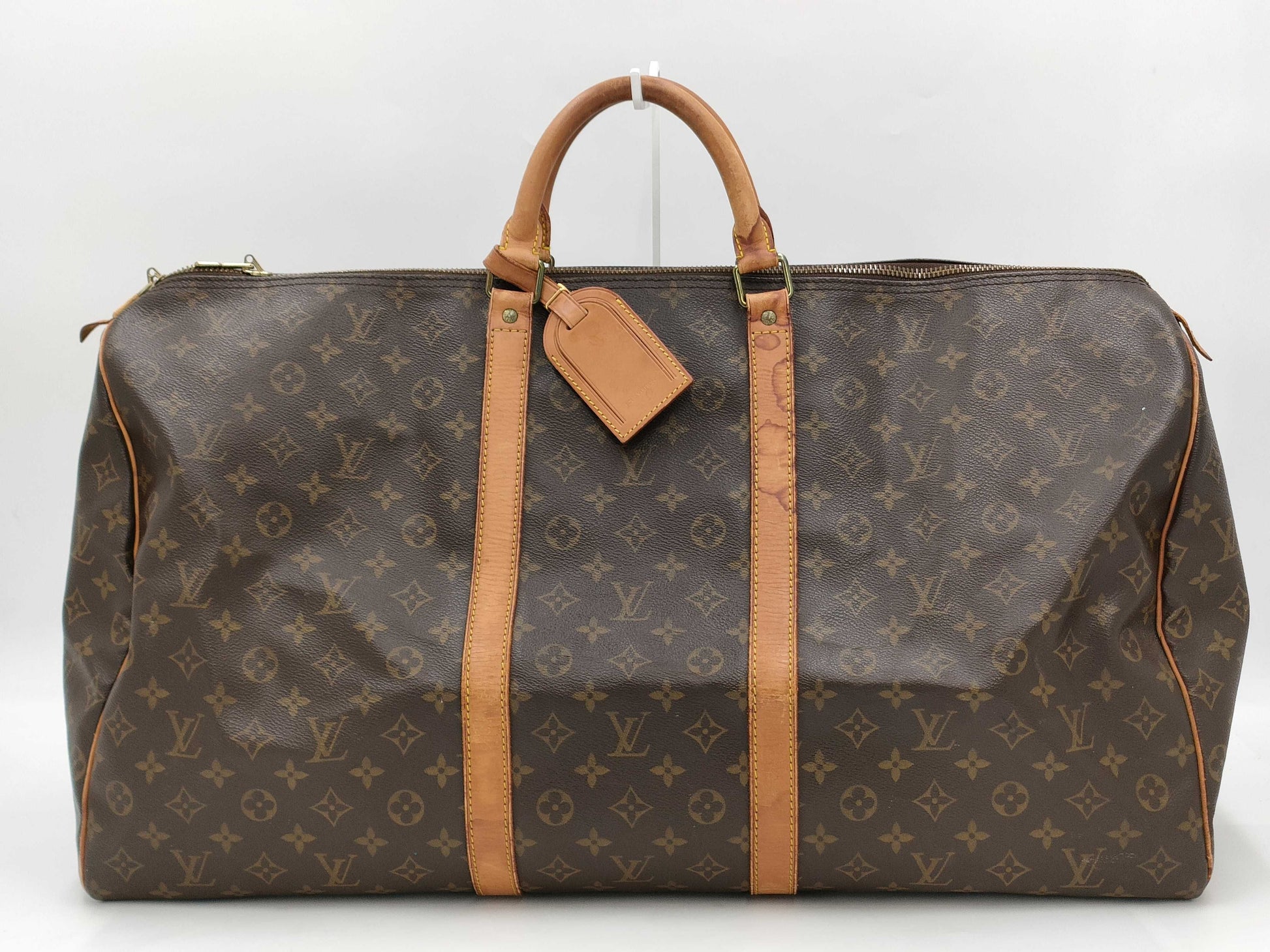 LOUIS VUITTON Monogram Keepall Boston Bag