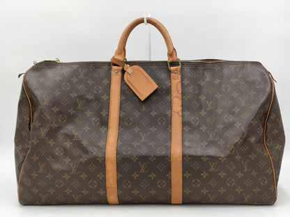 LOUIS VUITTON Monogram Keepall Boston Bag