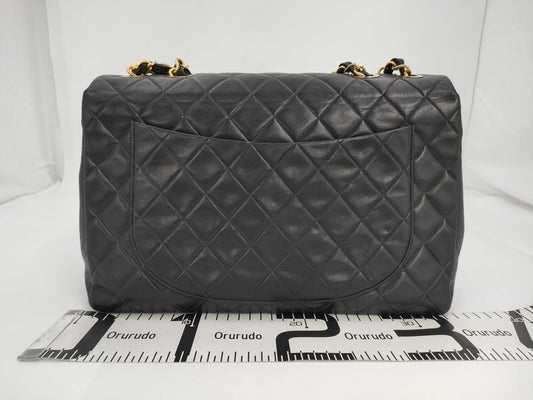CHANEL Chanel Shoulder Bag Deca Matelasse Black Bag