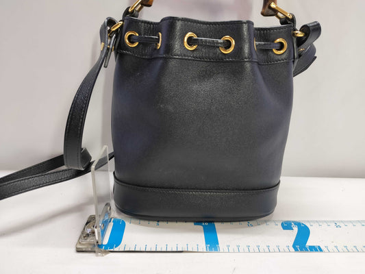 GUCCI Bamboo Gucci Hand Shoulder Bag Handbag