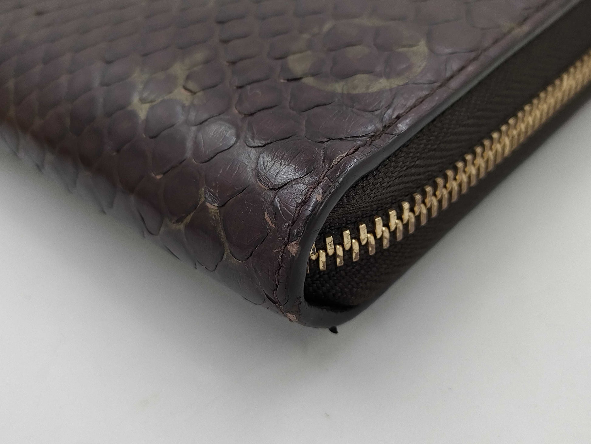 LOUIS VUITTON Python Wallet