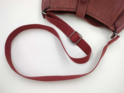 HERMES Rodeo de C engraved shoulder bag