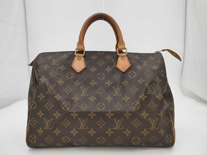 LOUIS VUITTON Monogram Louis Vuitton Monogram Speedy 35 VI0992 Boston Bag