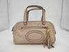 LOEWE Anagram Leather Beige Handbag