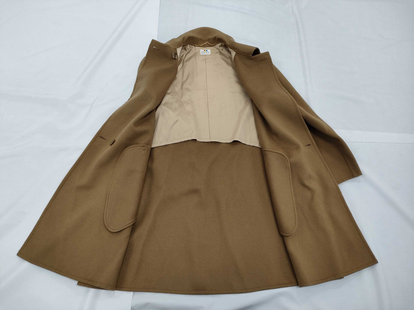 Gianfranco Formica Cashmere Coat Brown