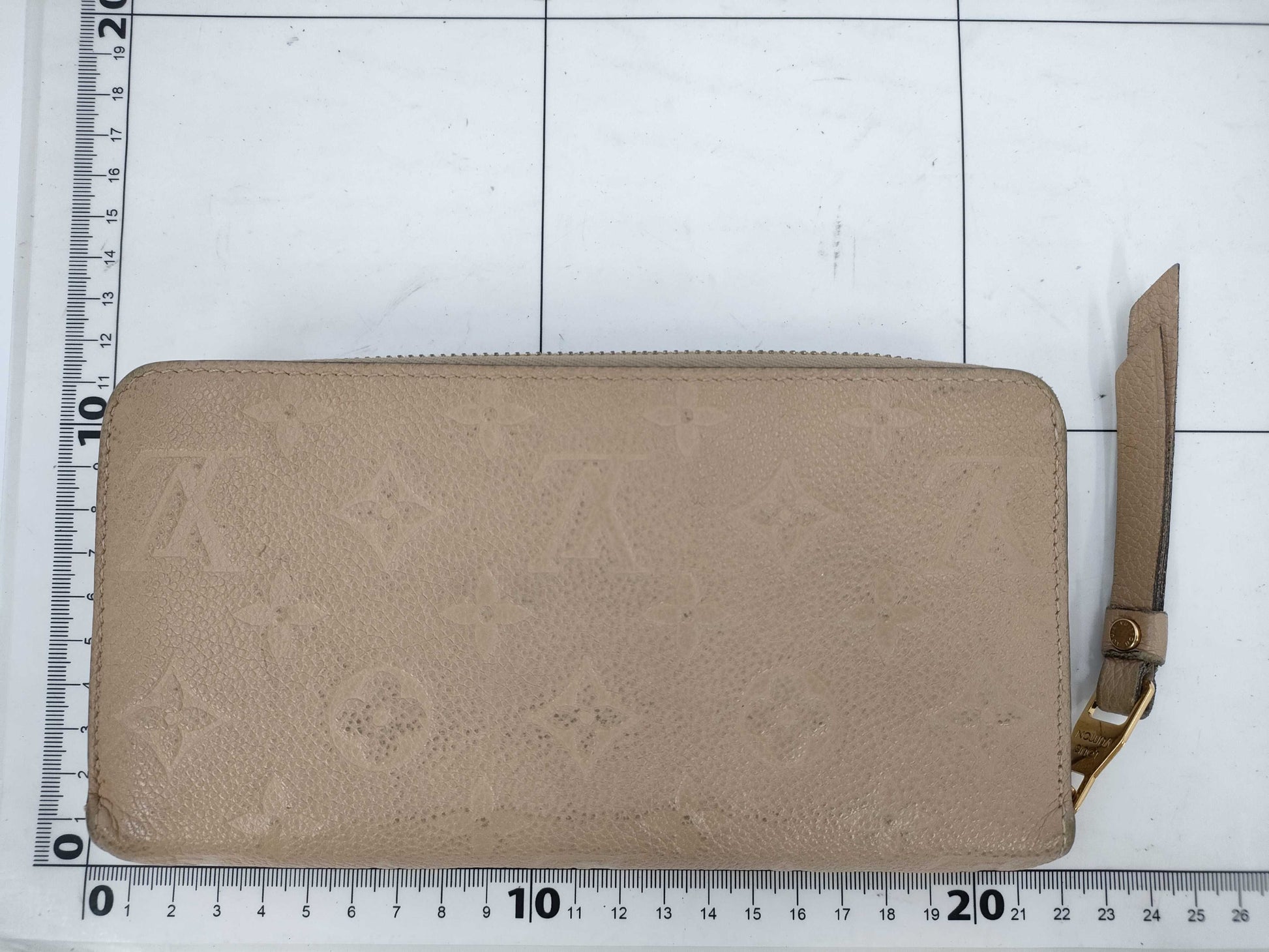 LOUIS VUITTON Louis Vuitton Empreinte Zippy Wallet Dune SP2105 Wallet