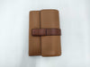 LOEWE Vertical Wallet Small Calfskin Brown Wallet