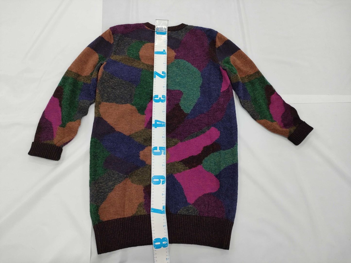 CHANEL Long Knit Multi 40 Cardigan