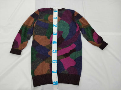 CHANEL Long Knit Multi 40 Cardigan