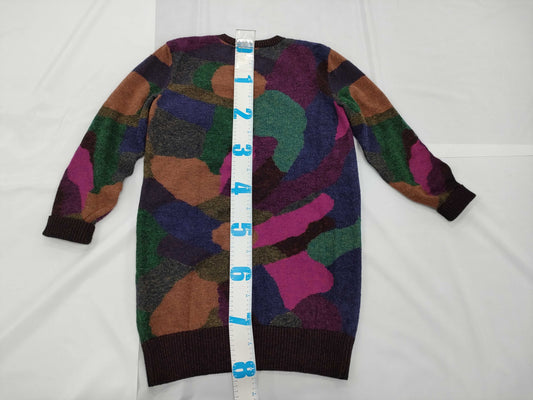 CHANEL Long Knit Multi 40 Cardigan