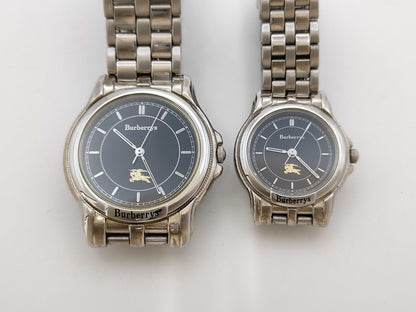 BURBERRY Pair Watch 5530-F52339Y 6N0247/6031-G13443Y 4D0134 Pair