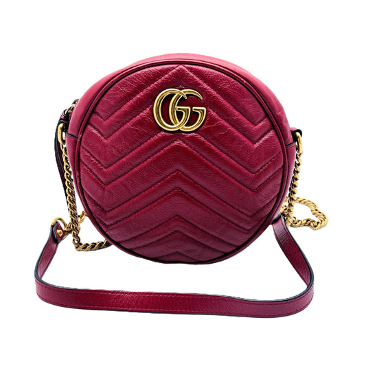 GUCCI Gucci Marmont Round Shoulder Bag