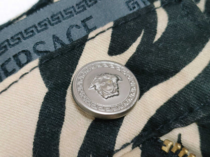 VERSACE Versace Medusa All-Over Print Pants