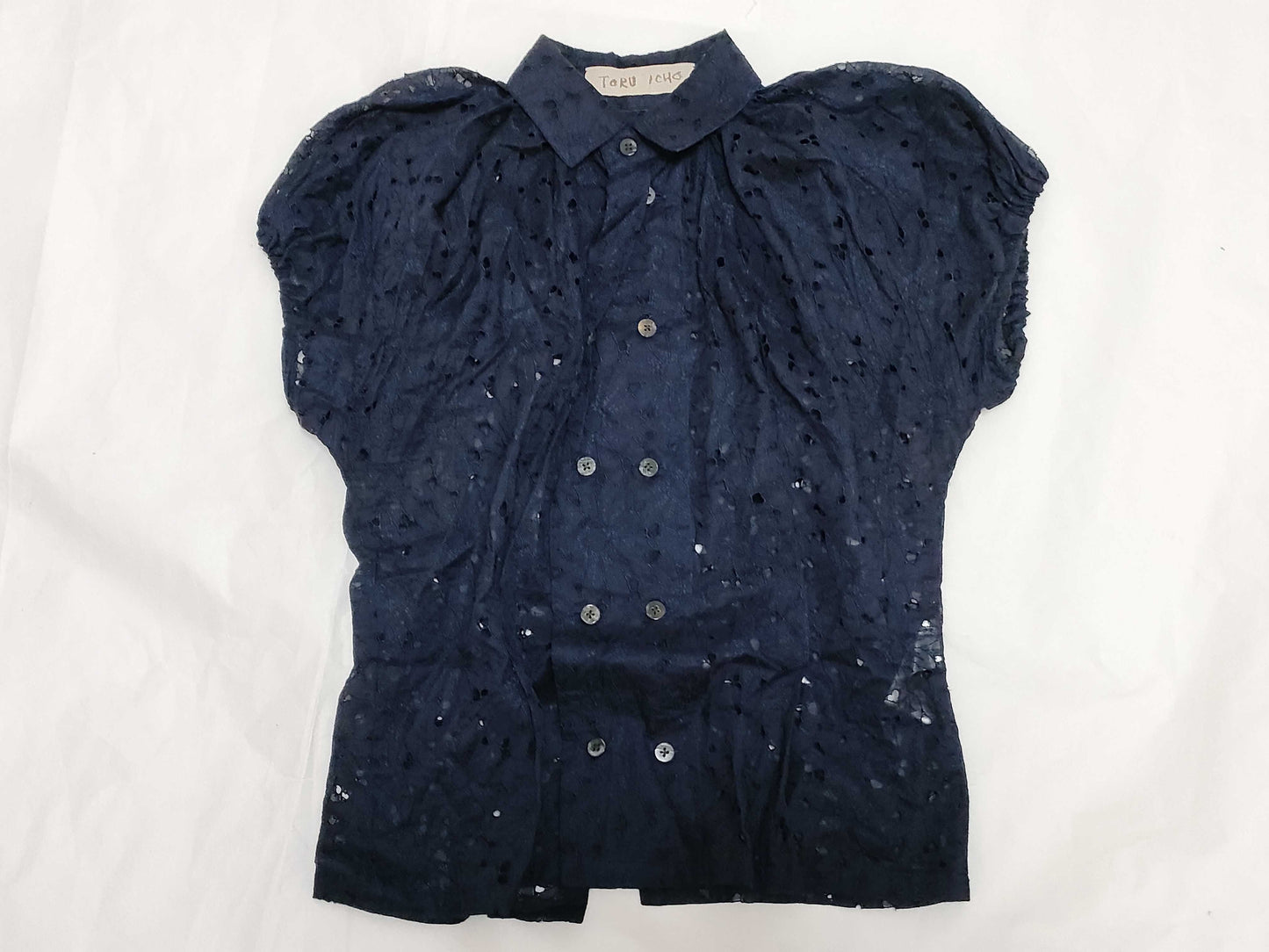 TORU ICHO Floral Lace Shirt
