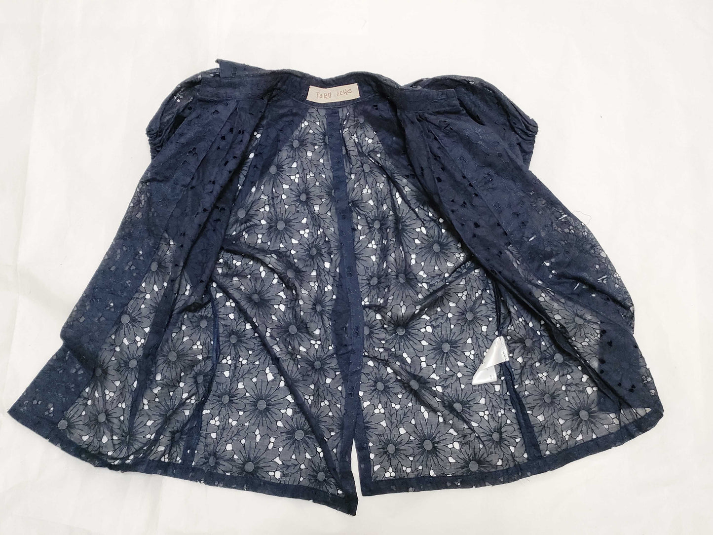 TORU ICHO Floral Lace Shirt