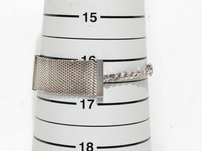 GUCCI GUCCI Gucci Chain Mesh Silver 925 Bracelet Bracelet Bangle
