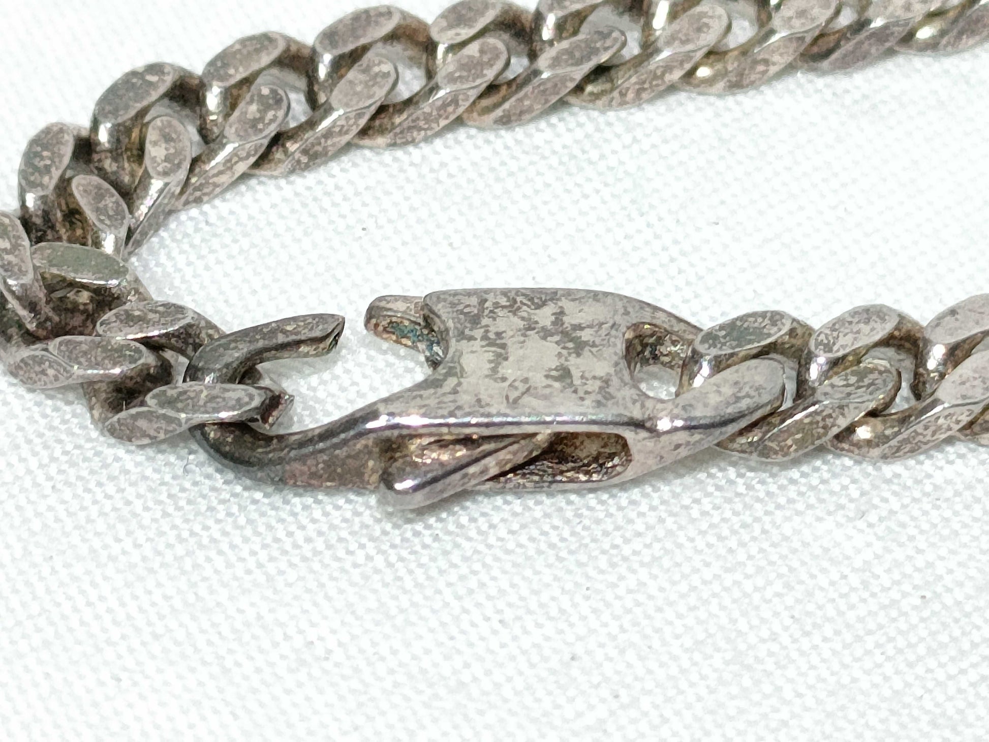 GUCCI GUCCI Gucci Chain Mesh Silver 925 Bracelet Bracelet Bangle
