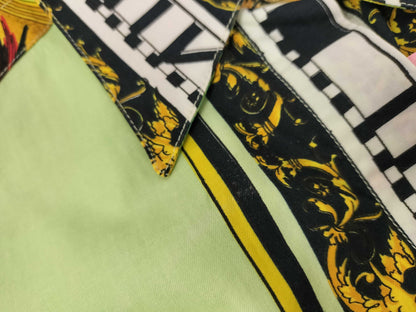 VERSACE 90s VERSUS VERSACE Ethnic Print Shirt
