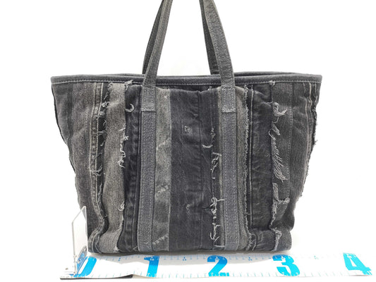 BALENCIAGA BALENCIAGA Denim Reconstruction Tote Bag 2-Way Tote Bag