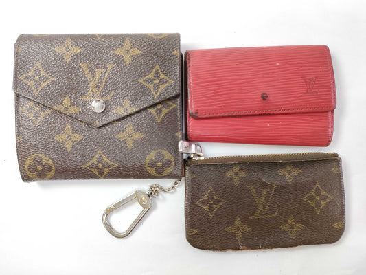 LOUIS VUITTON Wallet, Key Case, Three-Piece Wallet