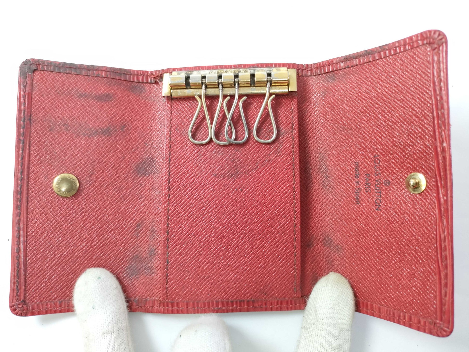 LOUIS VUITTON Wallet, Key Case, Three-Piece Wallet