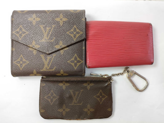 LOUIS VUITTON Wallet, Key Case, Three-Piece Wallet