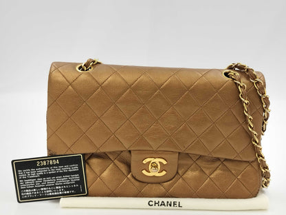 CHANEL Matelasse 25W Flap W Chain Shoulder Bag