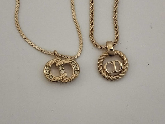 Dior brand necklace