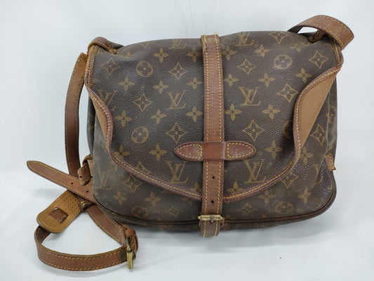 LOUIS VUITTON Monogram LV Monogram Saumur 30 M42256 MB0032 Shoulder Bag