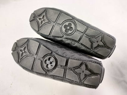 LOUIS VUITTON LV Empreinte Gloria Flat Loafers Black Size 36 L FA0223 Loafers