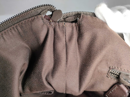 GUCCI GG Canvas Shoulder Bag, Brown/Beige, 145857, W30cm, Shoulder Bag