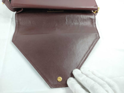 Cartier Must Cartier Must Line Shoulder Bag Red Bordeaux W24cm Shoulder Bag