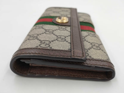 GUCCI GG Canvas Long Wallet