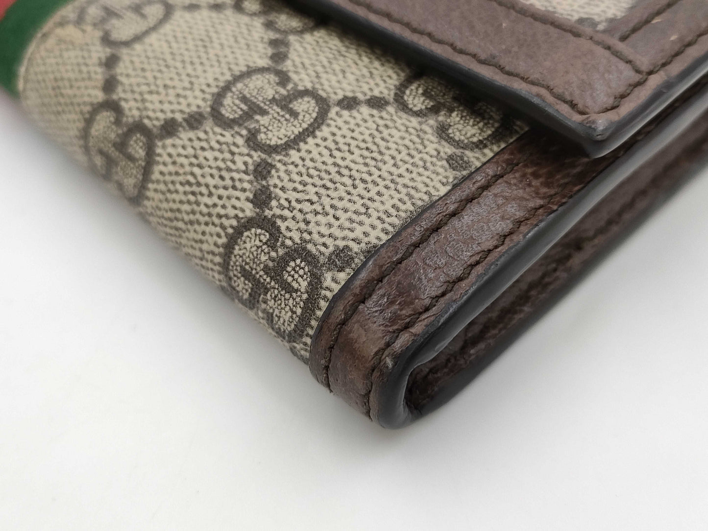 GUCCI GG Canvas Long Wallet