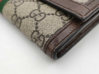 GUCCI GG Canvas Long Wallet