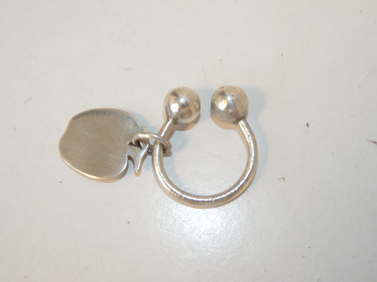 Tiffany & Co. Return to Tiffany Apple 925 Key Ring Key Case Key Holder