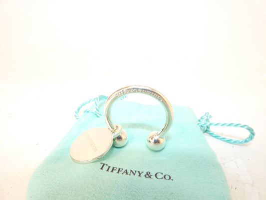 Tiffany & Co. Return to Tiffany Circle 925 Key Ring Key Case Key Holder