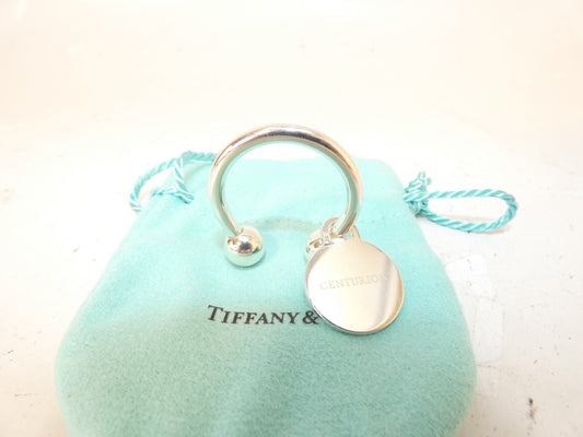 Tiffany & Co. Return to Tiffany Circle 925 Key Ring Key Case Key Holder