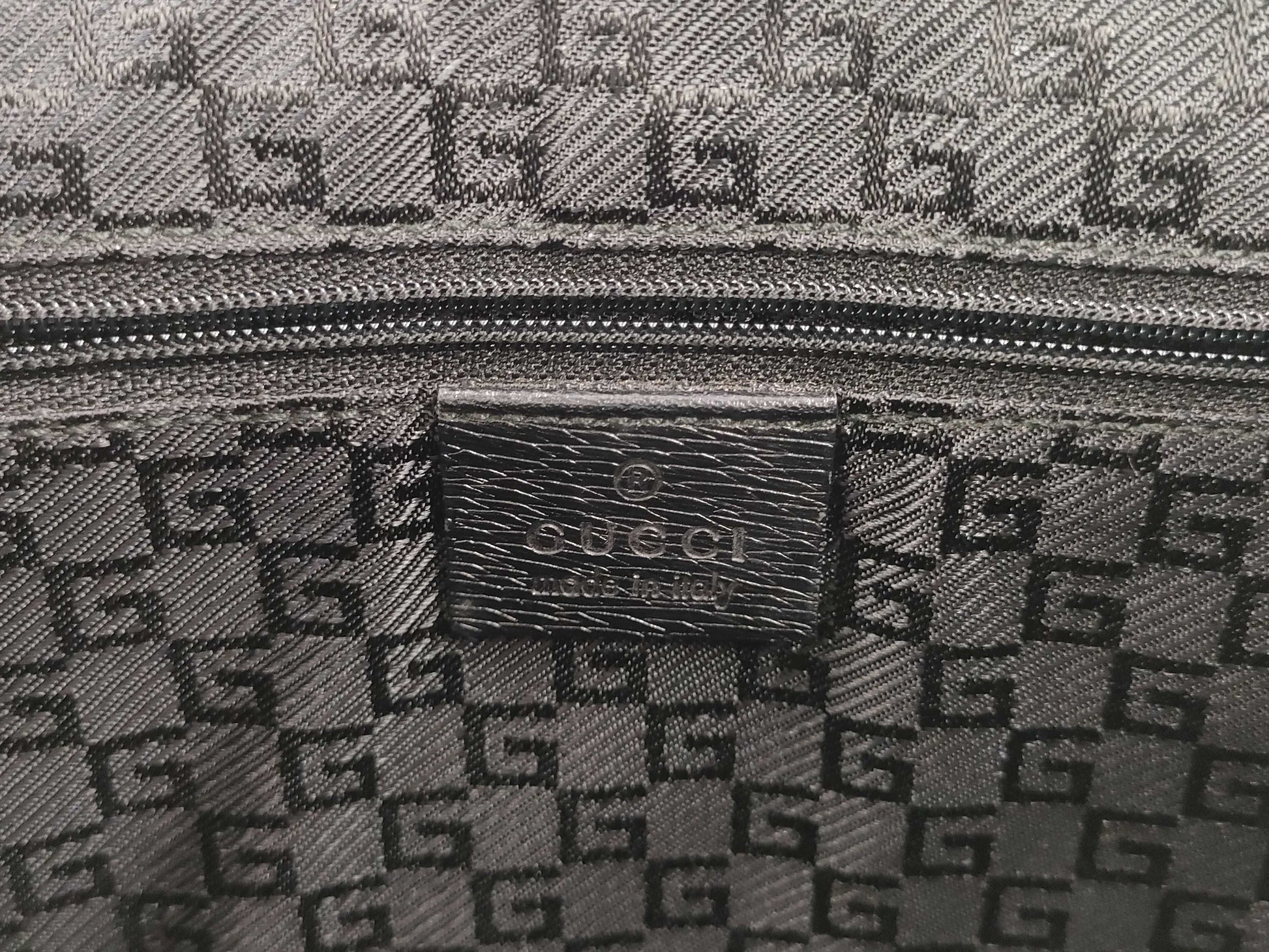 GUCCI GUCCI Gucci Jackie Bag Bamboo Kandinsky Leather Handbag