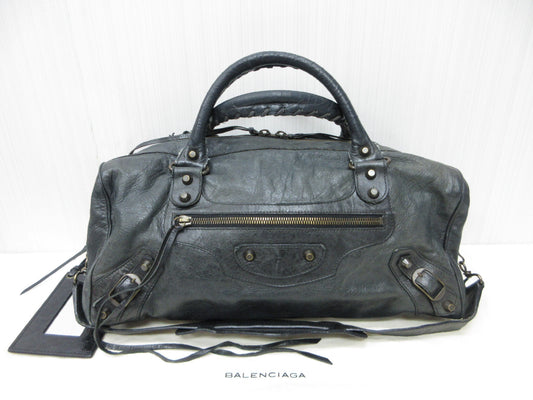 BALENCIAGA The Twiggy 2-way handbag 128523 502752, approximately W37 x H18cm
