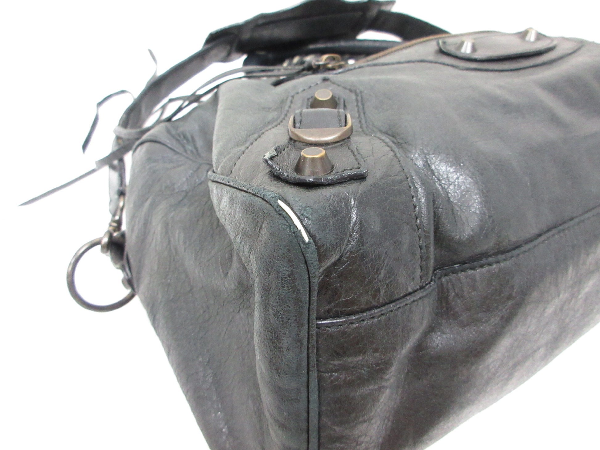 BALENCIAGA The Twiggy 2-way handbag 128523 502752, approximately W37 x H18cm