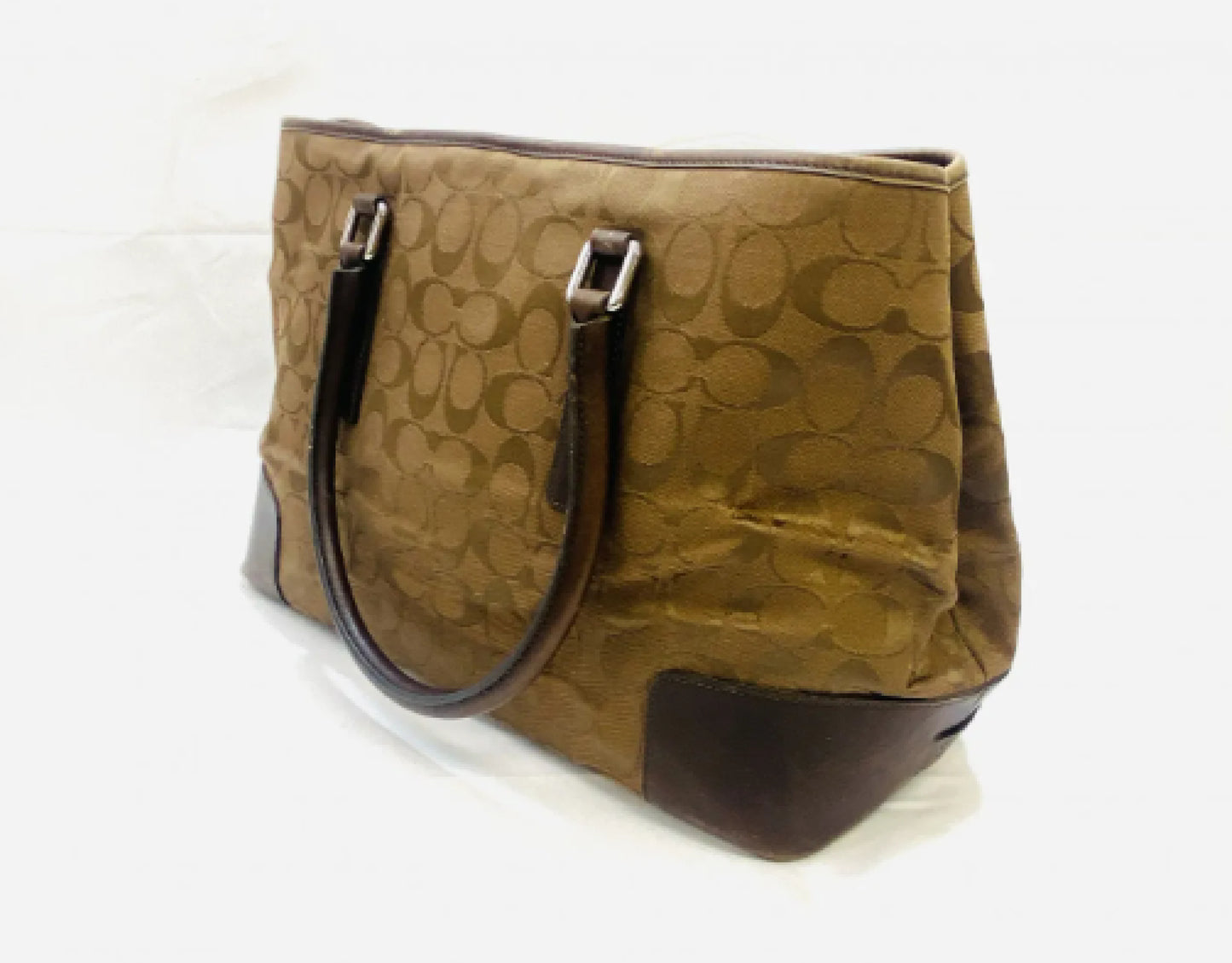 COACH Signature H1J-6089 Brown Tote Bag