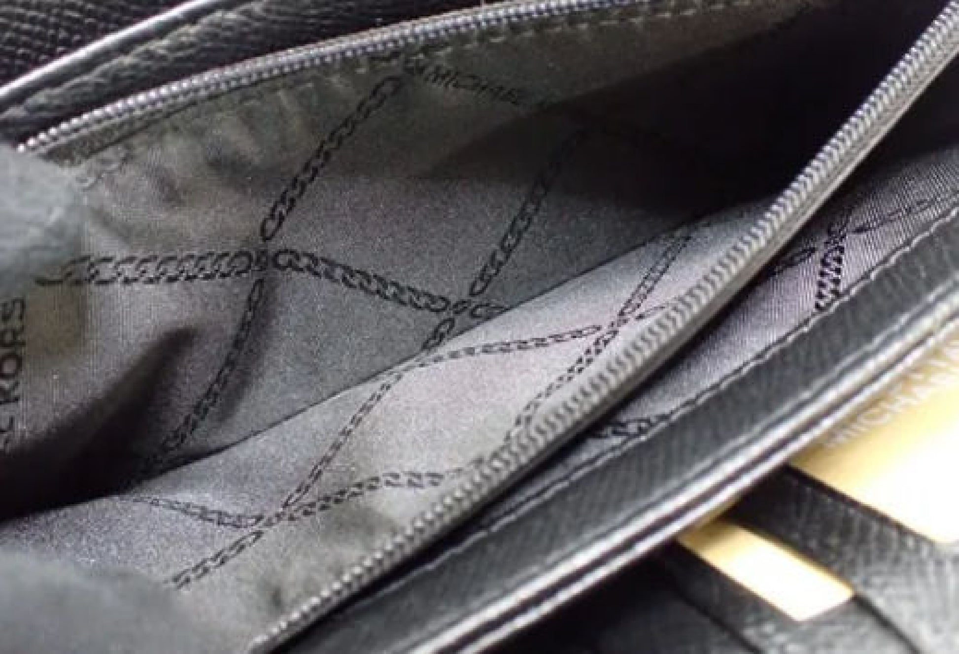 Michael Kors long wallet with round zipper