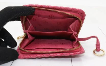 Tory Burch dark pink wallet