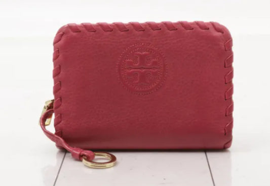 Tory Burch dark pink wallet
