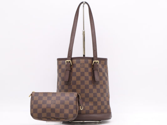 LOUIS VUITTON N42240 Damier Mare Tote Bag with Pouch